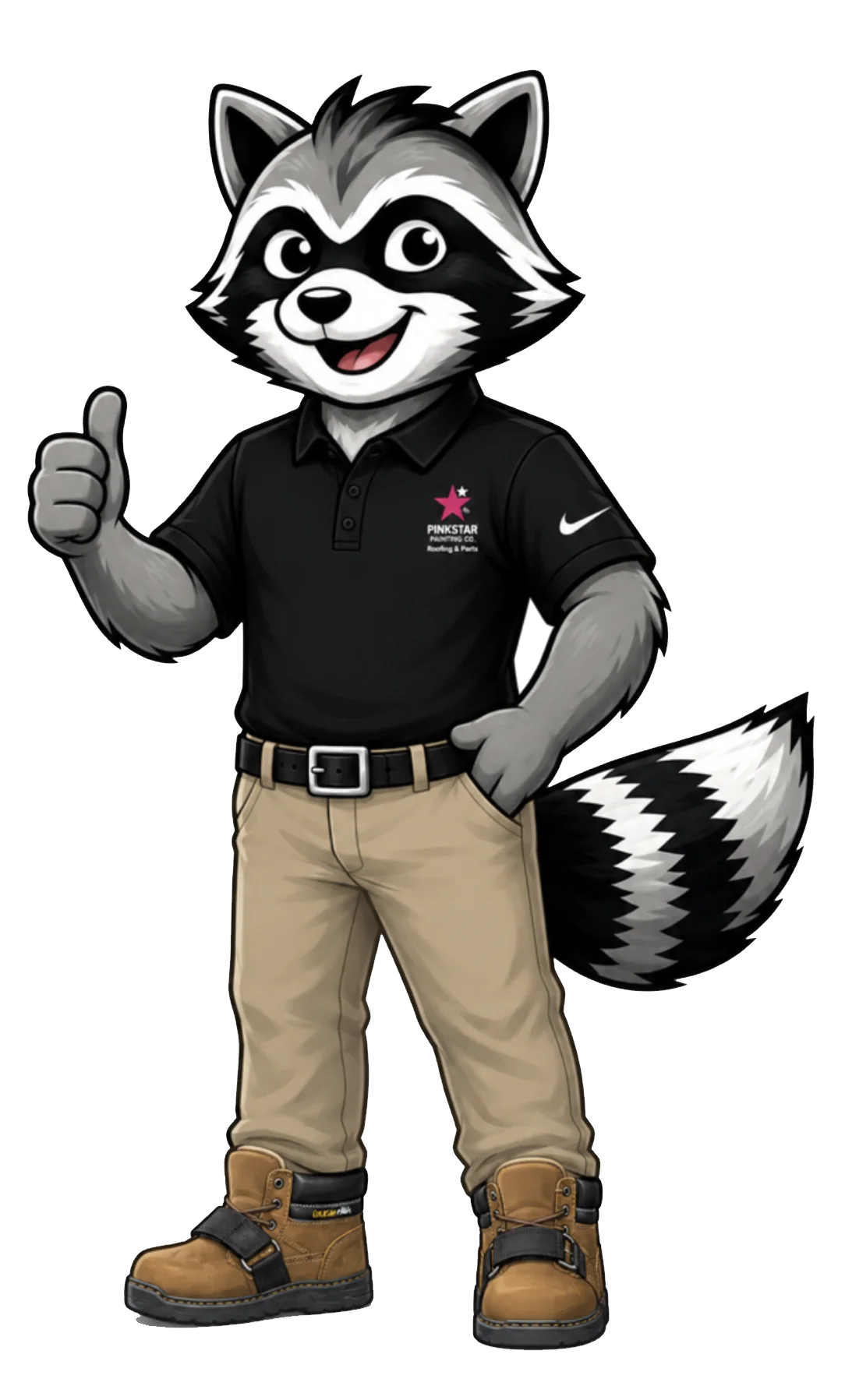 pinkstar xterior mascot